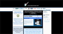 Desktop Screenshot of laptoprepairdirectory.com